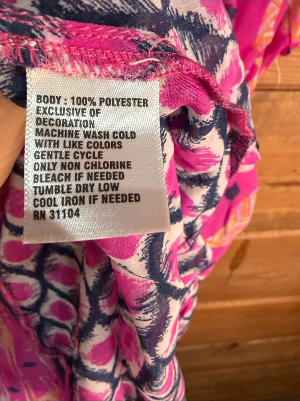 new directions Pink Giraffe Patterned Cap Sleeve Tank Top Size Small 💕🌴 - Picture 4 of 8